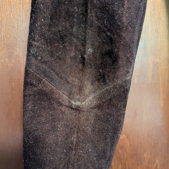 Suede Leather Pants - Picture 5 of 5